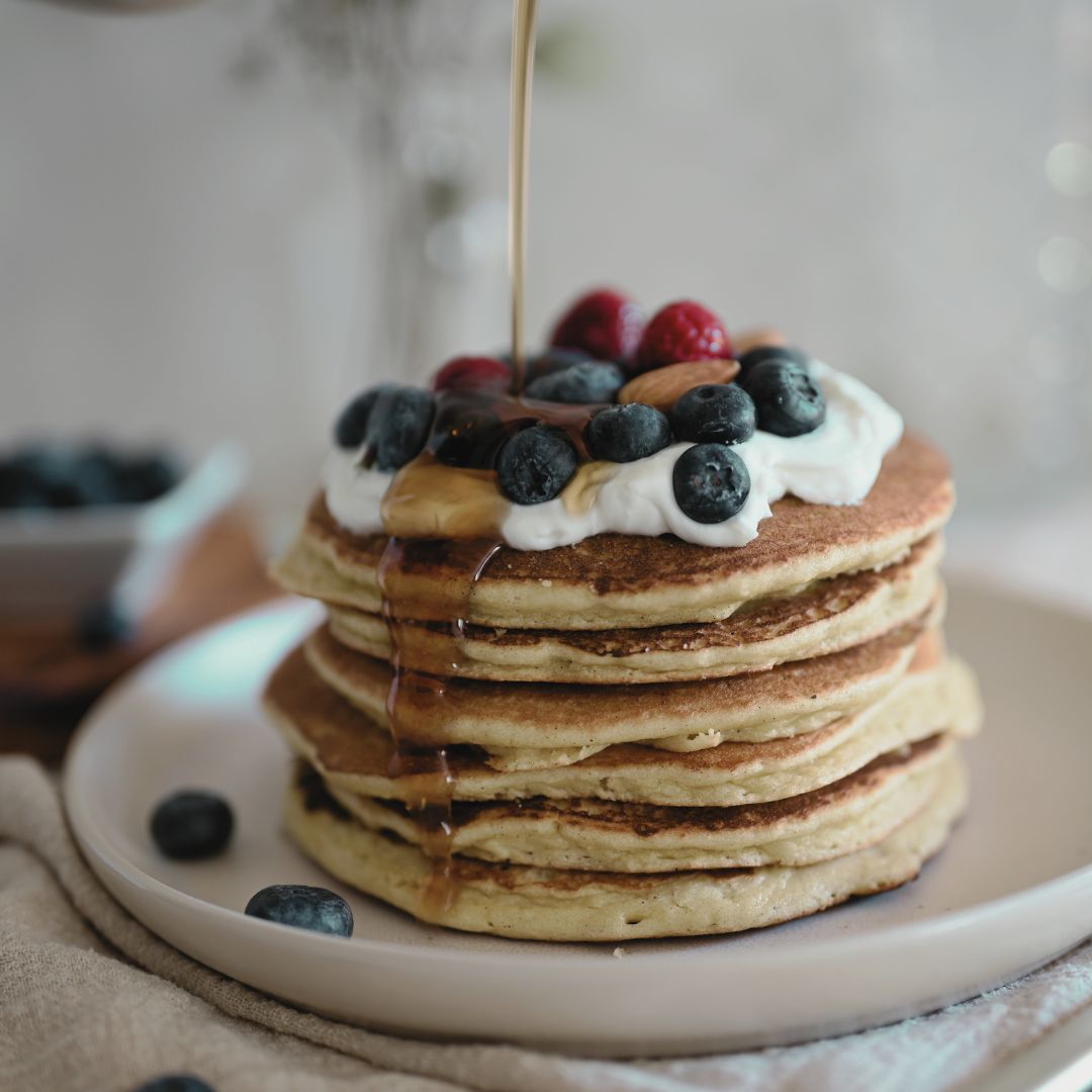 Rezept für fluffige Pancakes